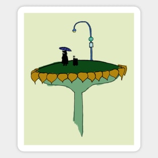 Sunflower Bus Stop Magnet